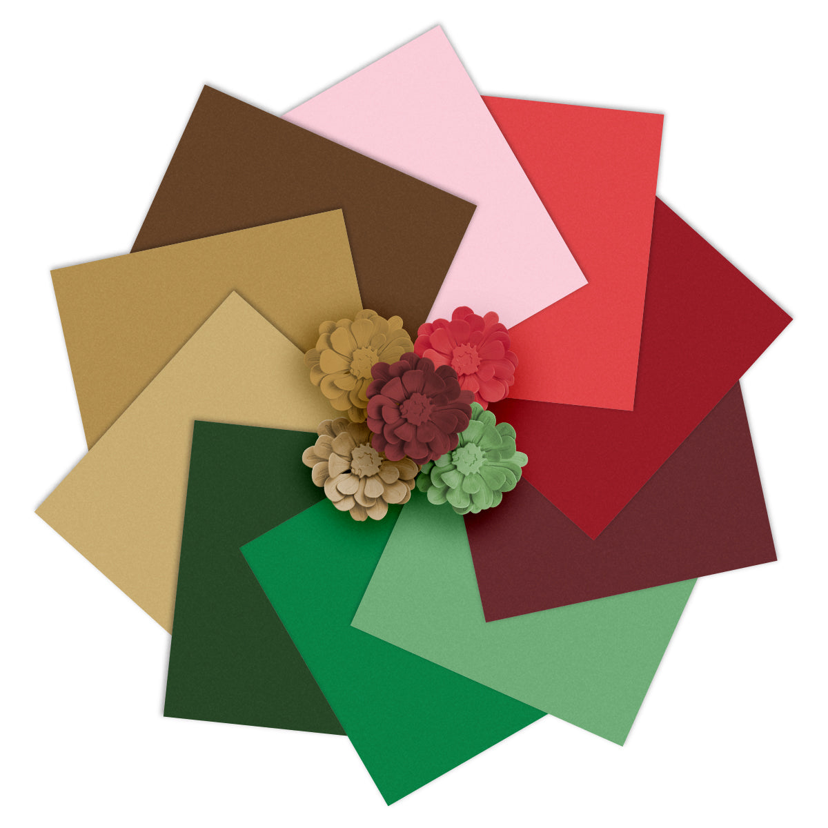 altenew-festive-florals-cardstock-papier-bunt-10-blatt-216-gsm image 1