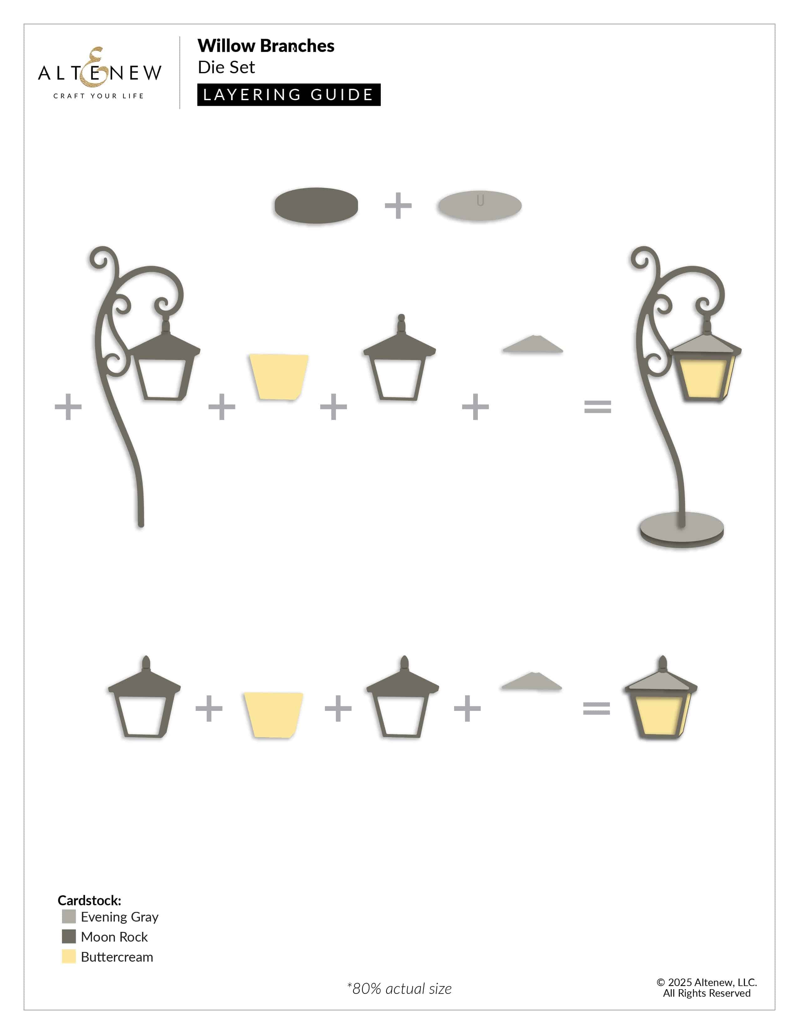 altenew-stencils-willow-branches-complete-bundle-stanzen-schablone image 3