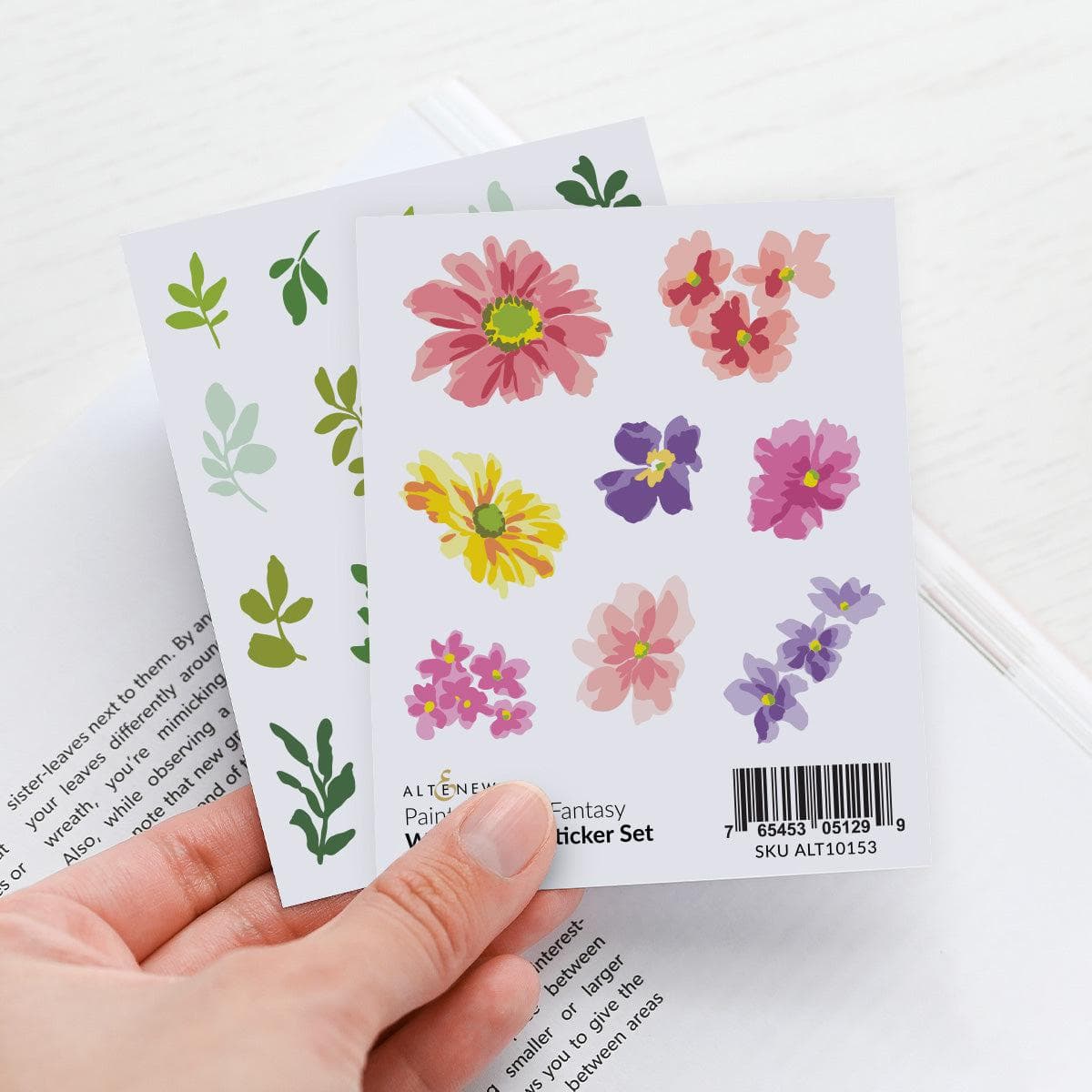 altenew-washi-paper-sticker-bundle-floral-und-kalender-8-bogen image 5