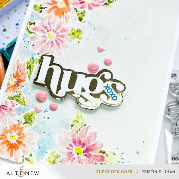 altenew-dazzling-flowers-cineraria-stempelset-blumen-2x3 image 4