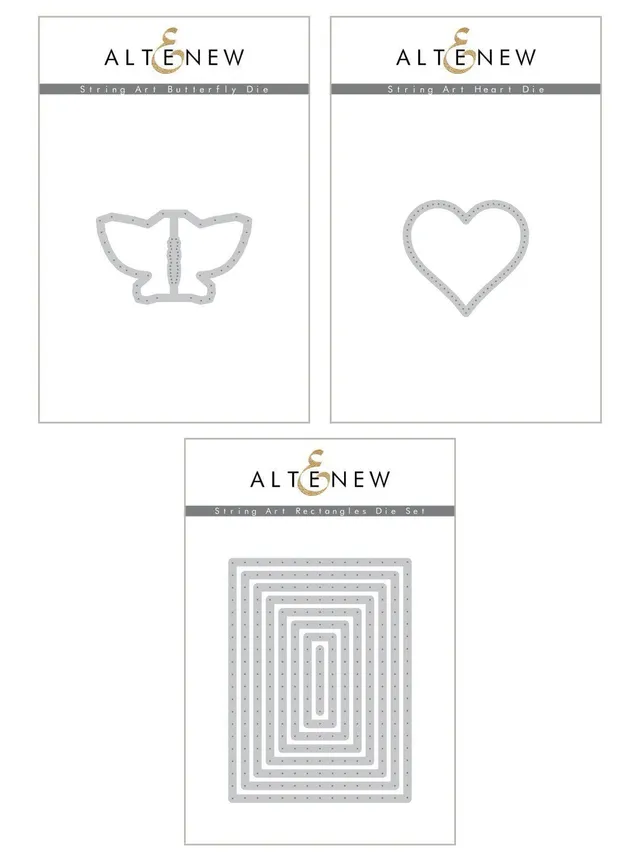 altenew-string-art-stanzen-bundle-schmetterling-herz image 1