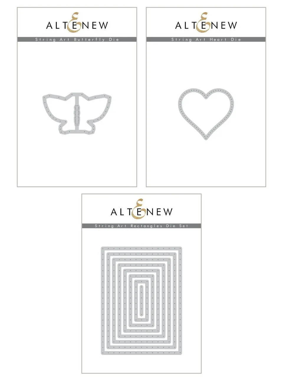 altenew-string-art-stanzen-bundle-schmetterling-herz image 1
