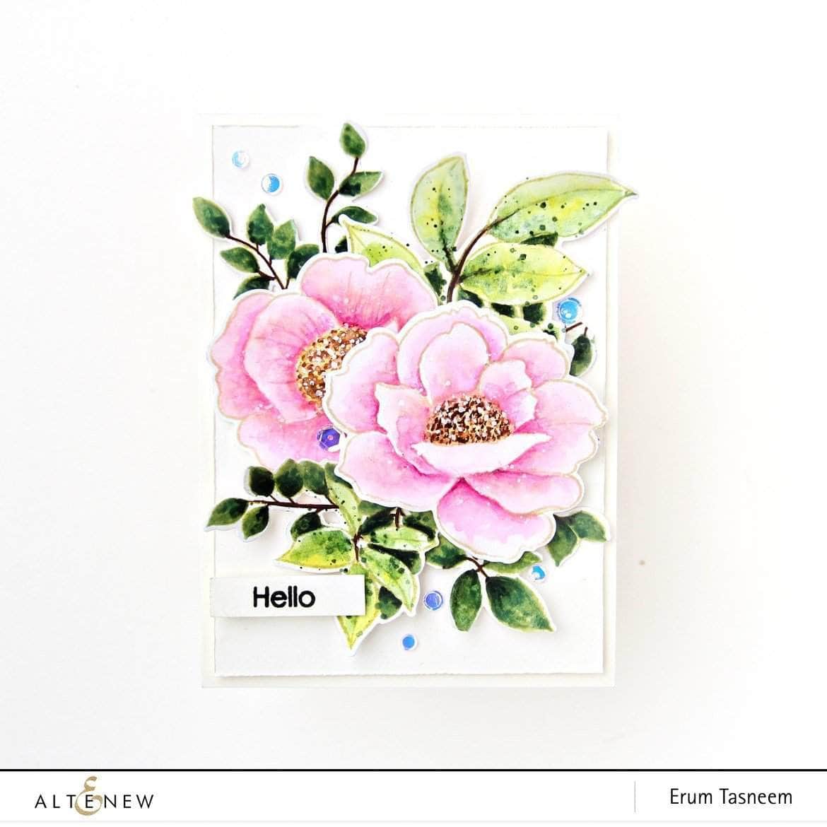 altenew-wallpaper-art-stempelset-6x8-outline-blumen image 2