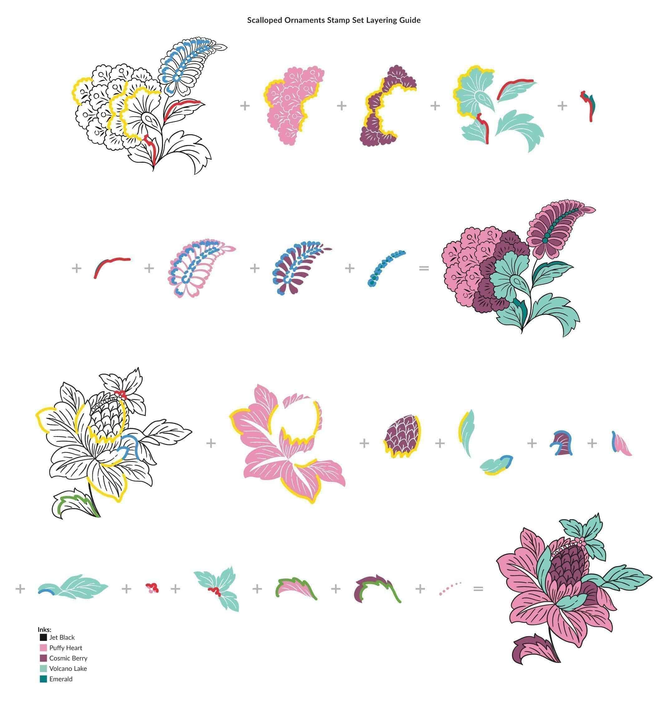 altenew-scalloped-ornaments-stempelset-blumen-6x8-zoll image 3