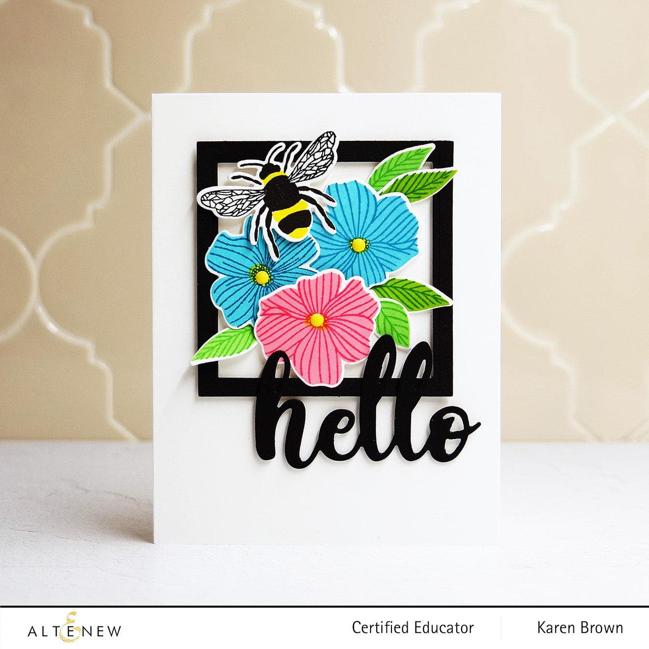 altenew-precious-doodles-die-stanzformen-blumen-9-tlg image 2