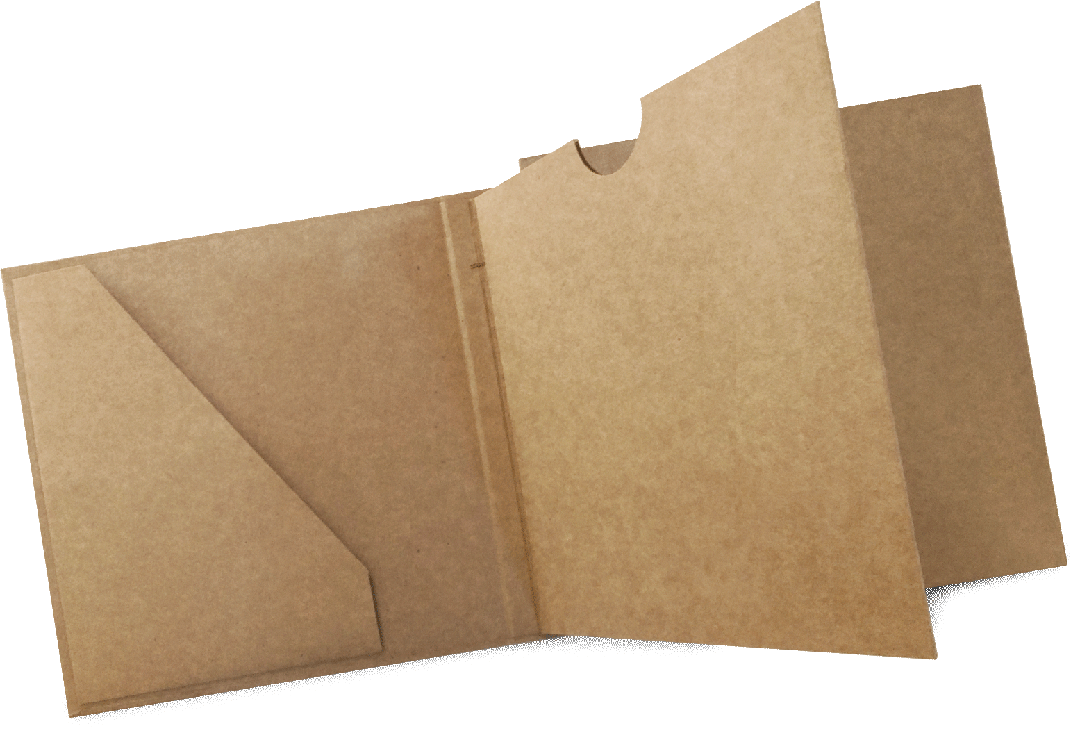 graphic-45-staples-trifold-waterfall-folio-album-kraft image 4