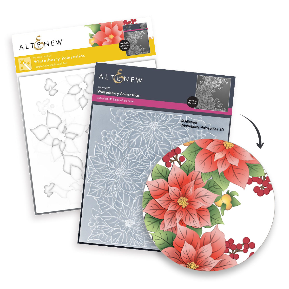 altenew-winterberry-poinsettias-bundle-pr-gefolder-stencil image 1