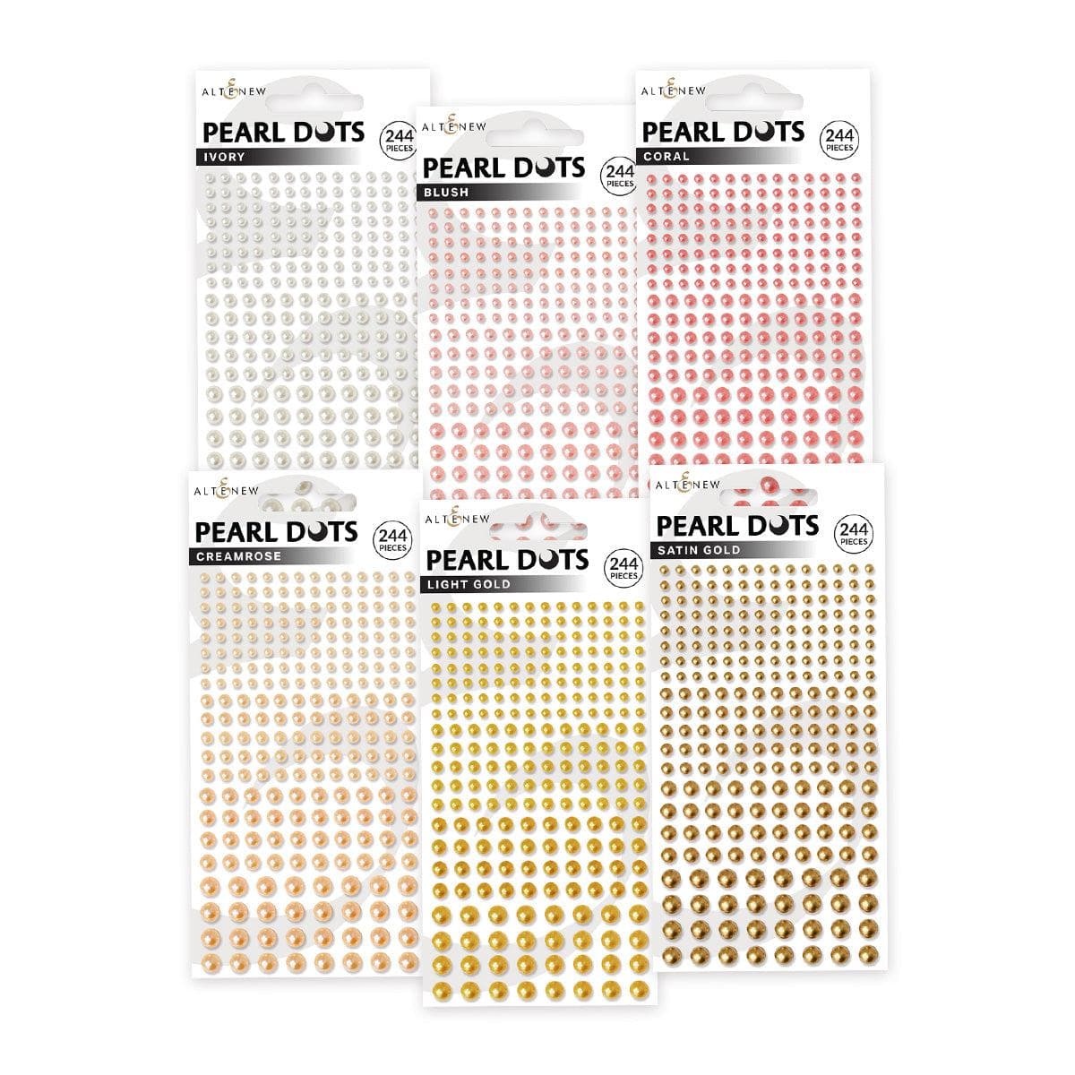 altenew-luxe-pearl-dots-bundle-halbperlen-selbstklebend image 1
