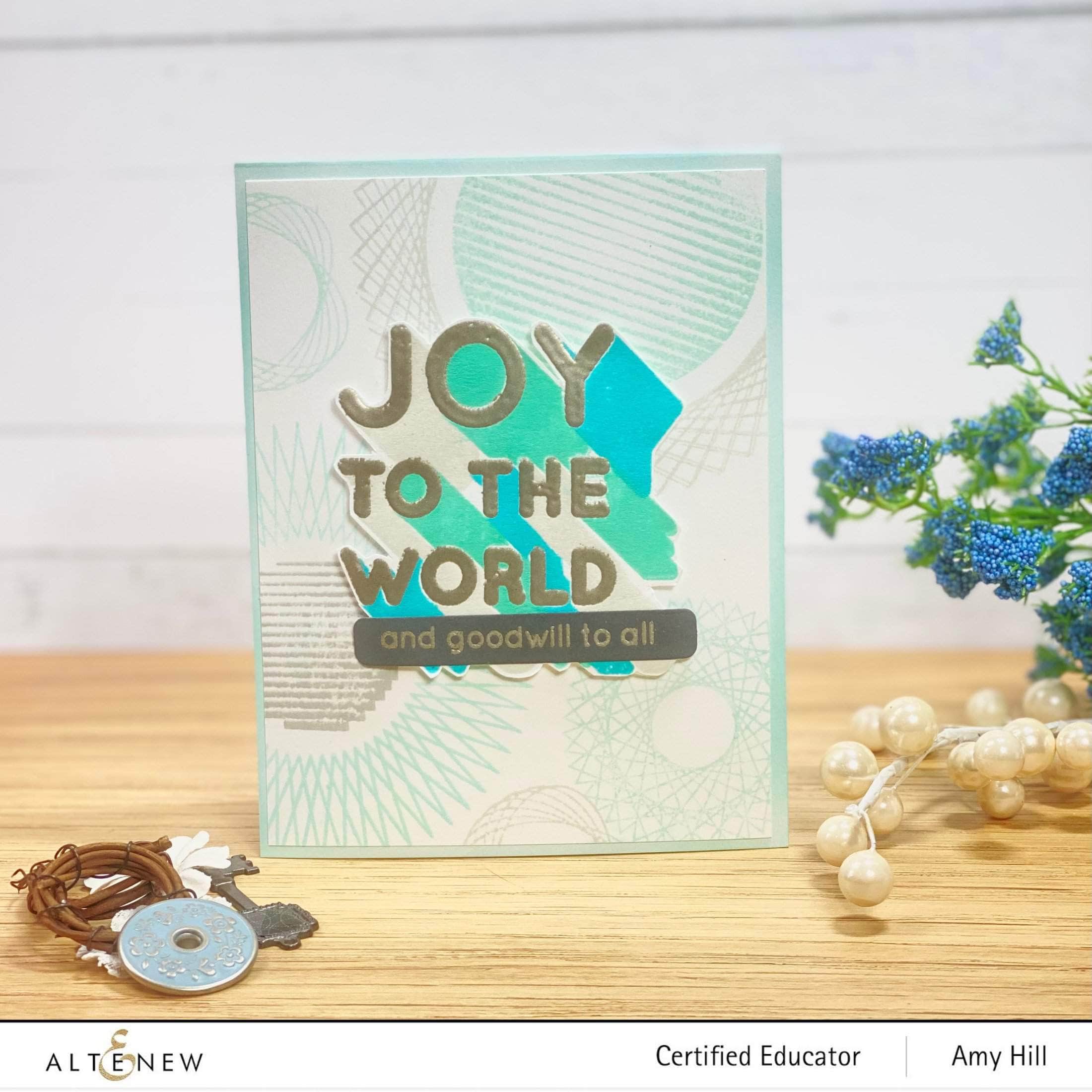 altenew-joy-to-the-world-typography-die-stanze-weihnachten image 5