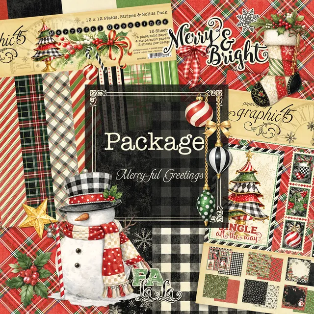 graphic-45-merry-ful-greetings-package-weihnachts-set image 1