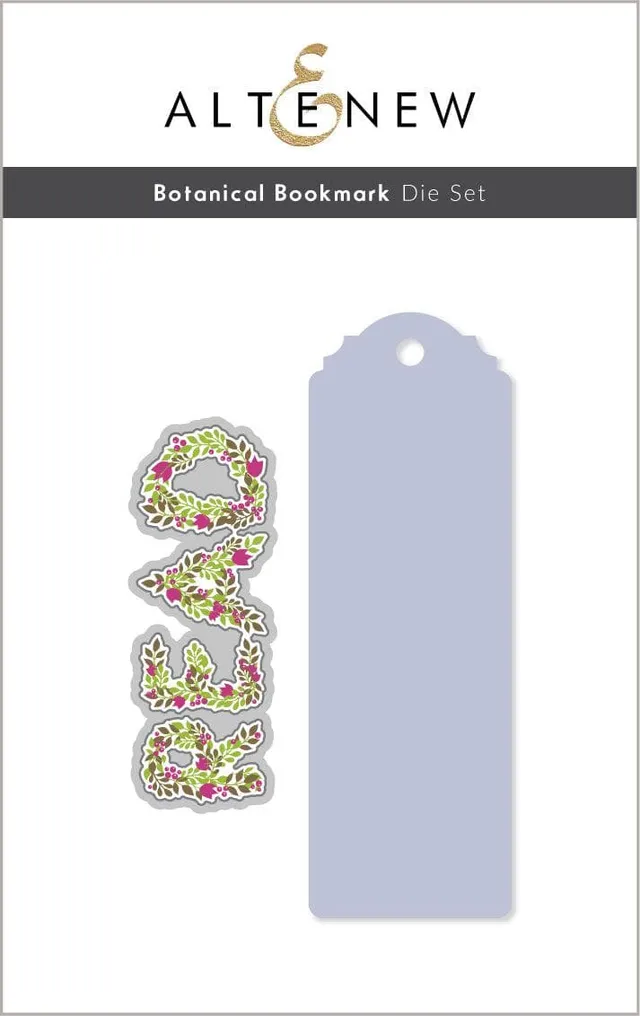 altenew-botanical-bookmark-stanzen-set-2tlg-lesezeichen image 1