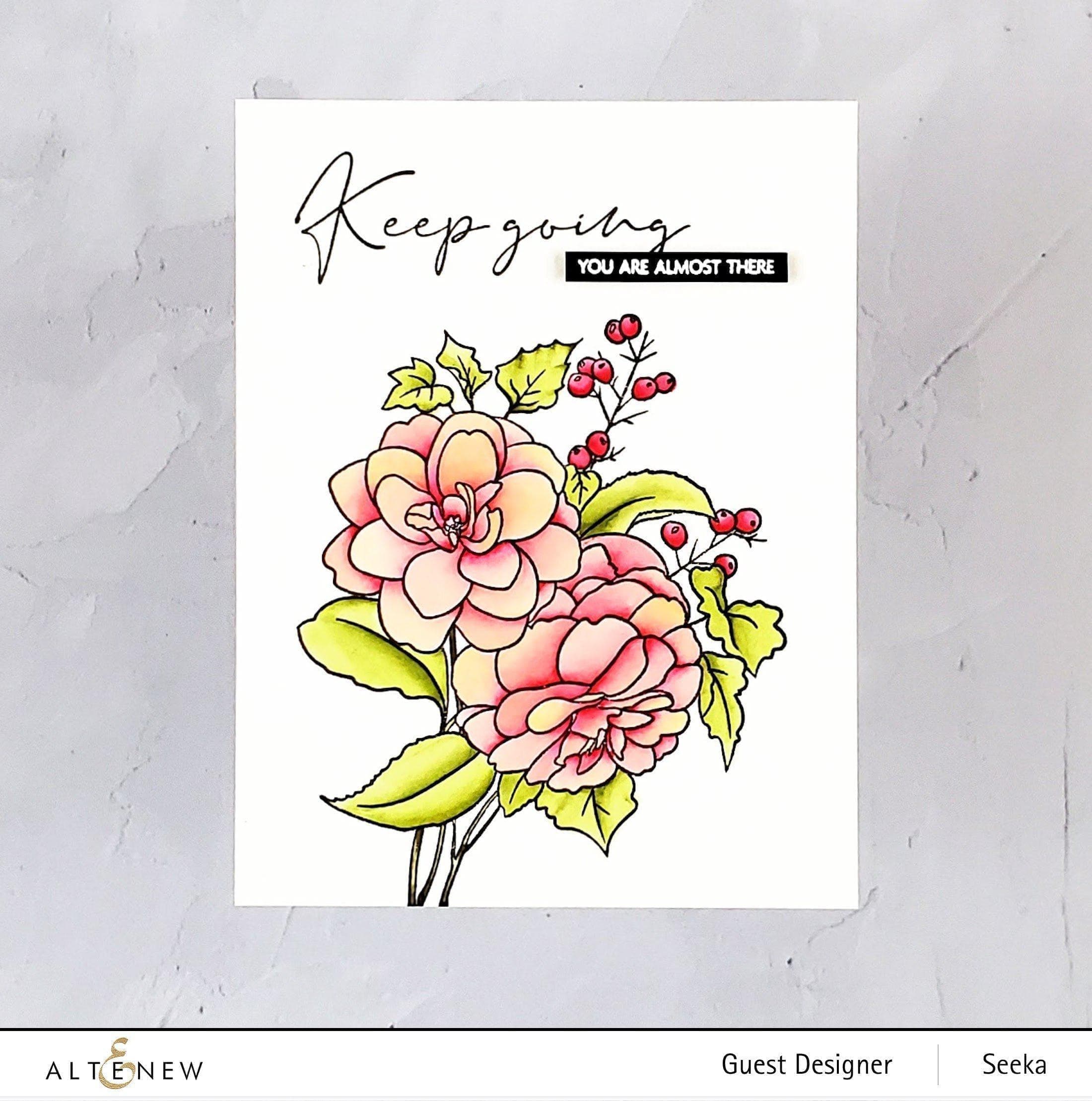 altenew-paint-a-flower-camellia-stempelset-4x6-outline image 4