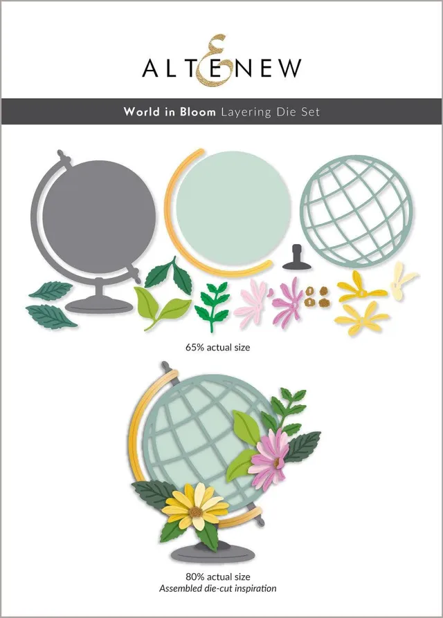 altenew-world-in-bloom-layering-die-set-globus-9-stanzen image 1