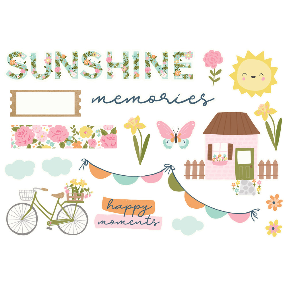 simple-stories-fresh-air-page-pieces-18-die-cuts image 2