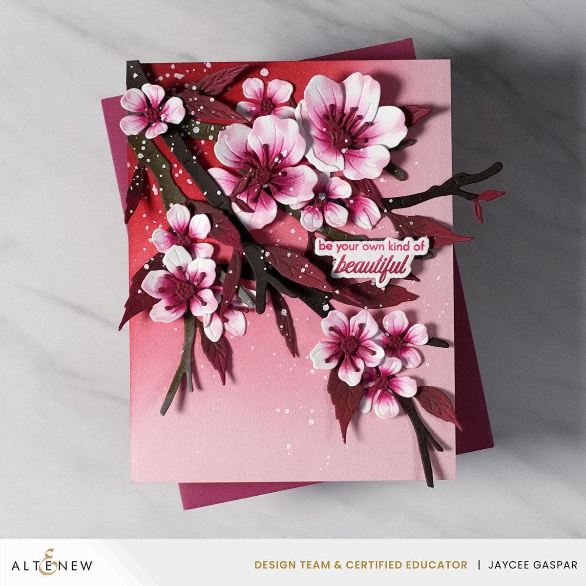 altenew-craft-a-flower-cherry-blossom-stanzschablonen-kirschbl-tenzweig image 2