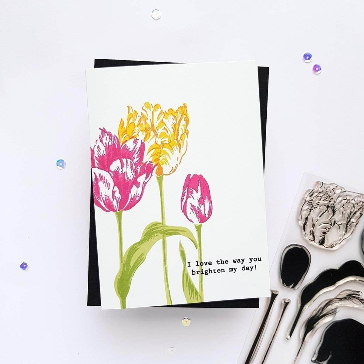 altenew-exotic-tulips-stempelset-6x8-layering-18-teilig image 7