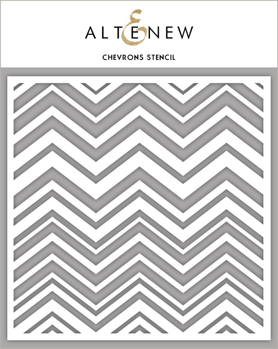 altenew-chevrons-stencil-hintergrundschablone-6x6-zickzack image 1