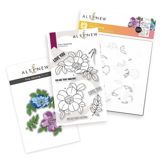 altenew-stencils-truly-amazing-complete-bundle-stempel-schablone-stanze image 1