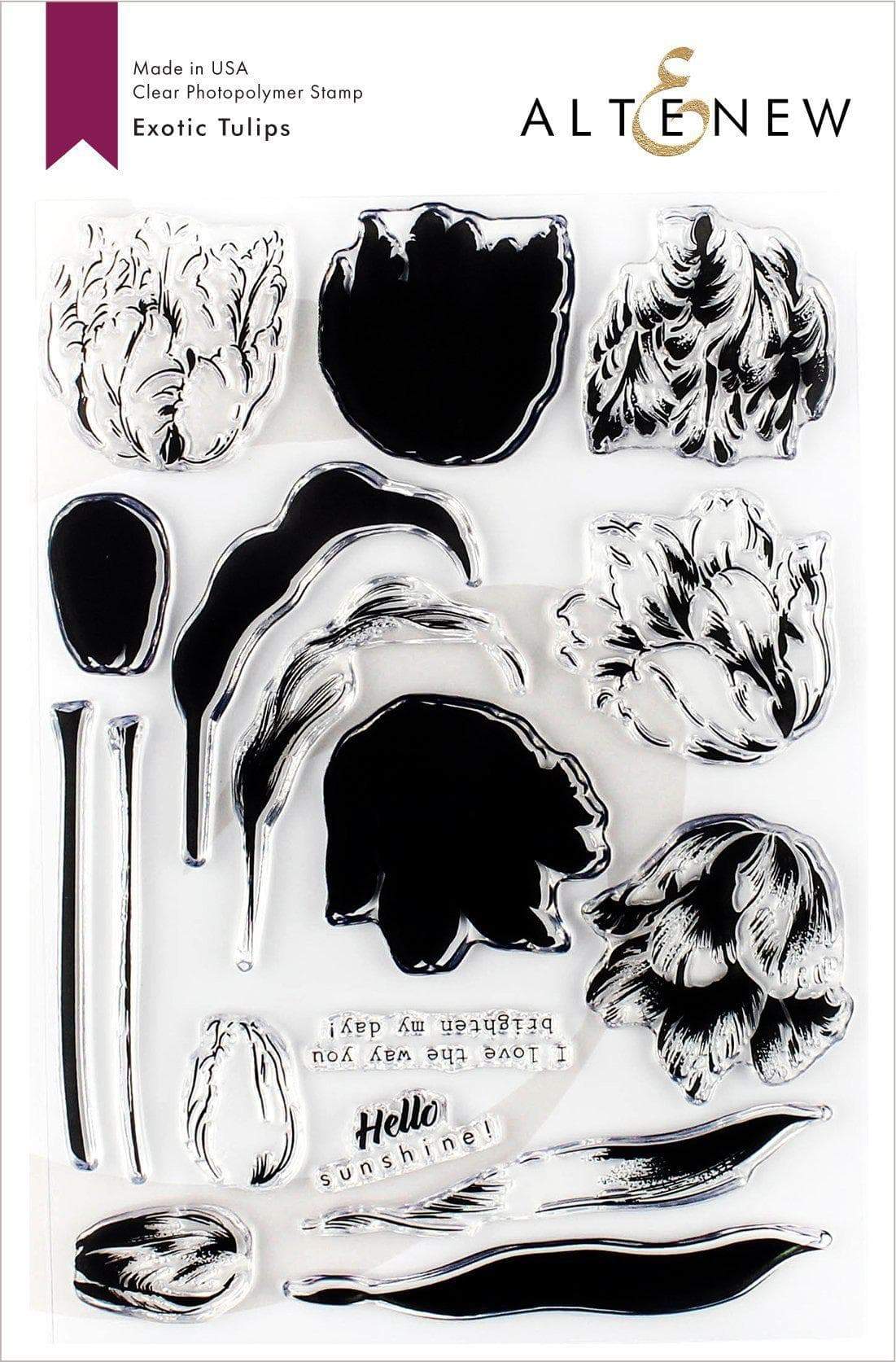 altenew-exotic-tulips-mask-stencil-tulpen-schablone image 8