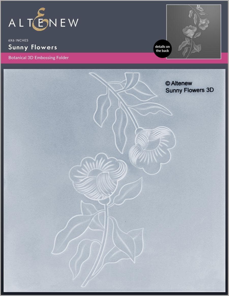 altenew-sunny-flowers-complete-bundle-stempel-stanzen-6x6 image 7