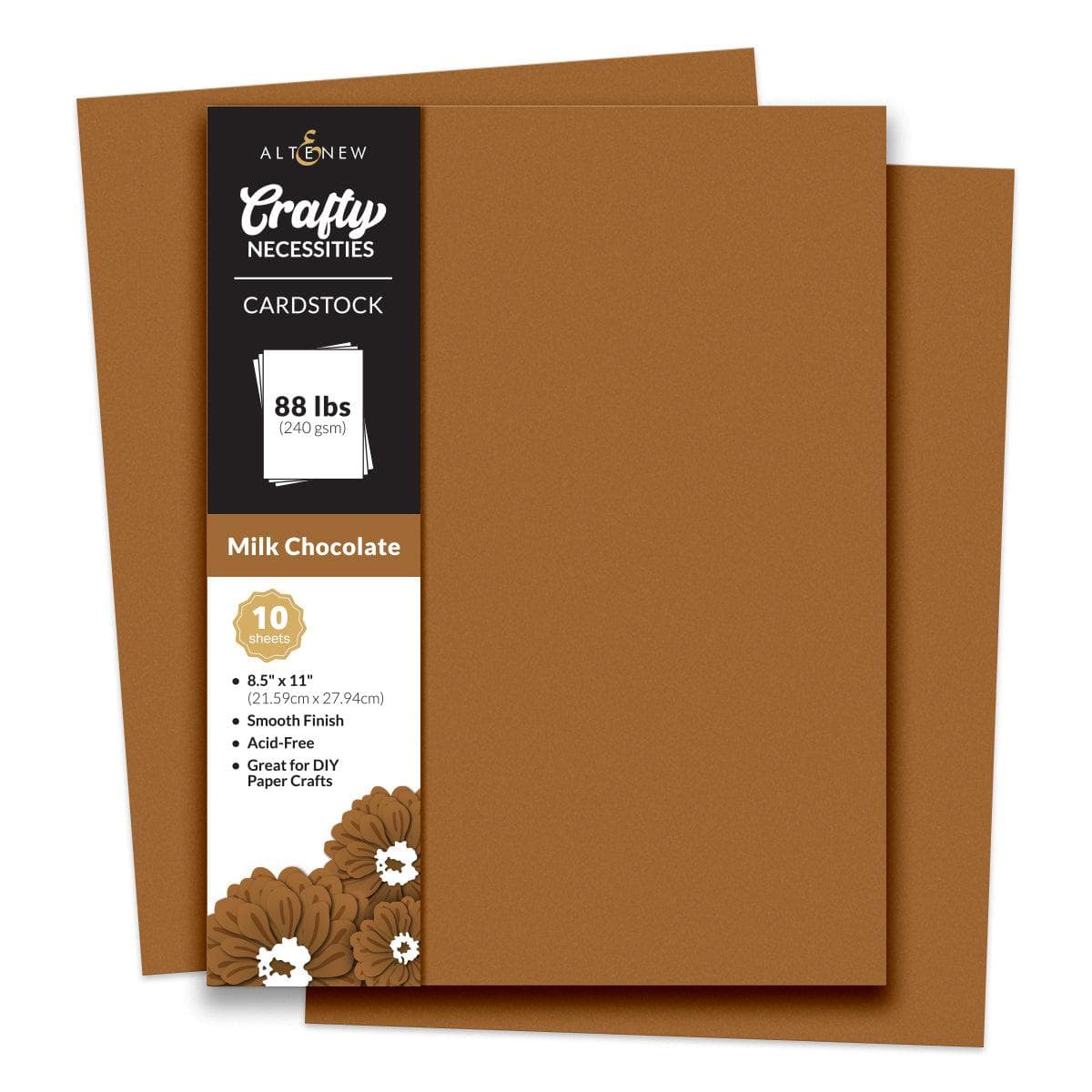 altenew-milk-chocolate-cardstock-10-blatt-braun-240g image 5
