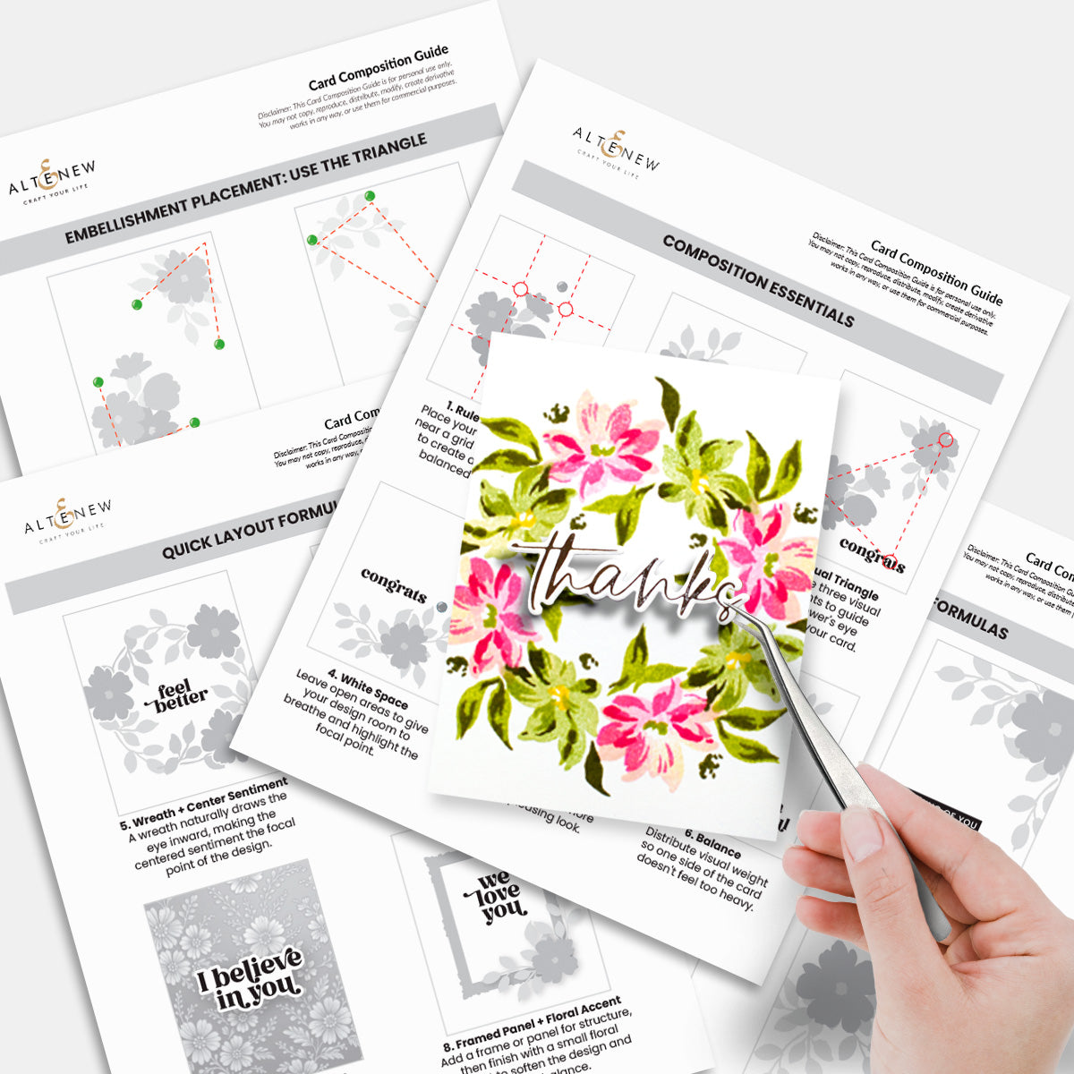 altenew-card-composition-guide-printable-pdf-4-seiten image 1