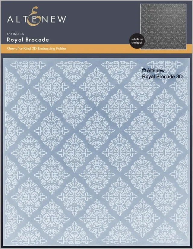 altenew-royal-brocade-3d-pr-gefolder-vintage image 1