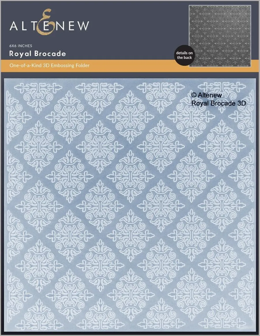 altenew-royal-brocade-3d-pr-gefolder-vintage image 1