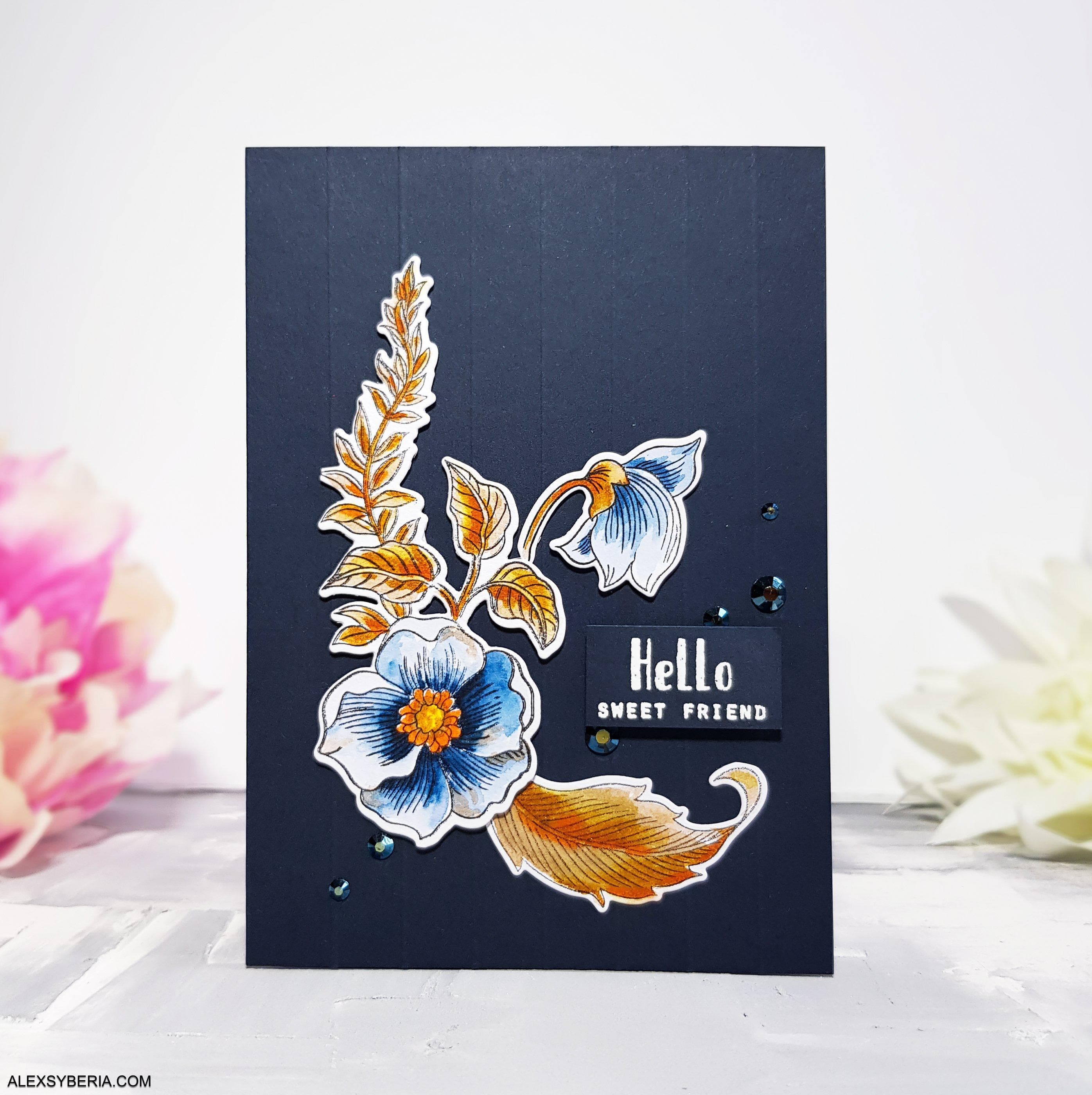 altenew-engraved-flowers-stempelset-blumen-6x8 image 2