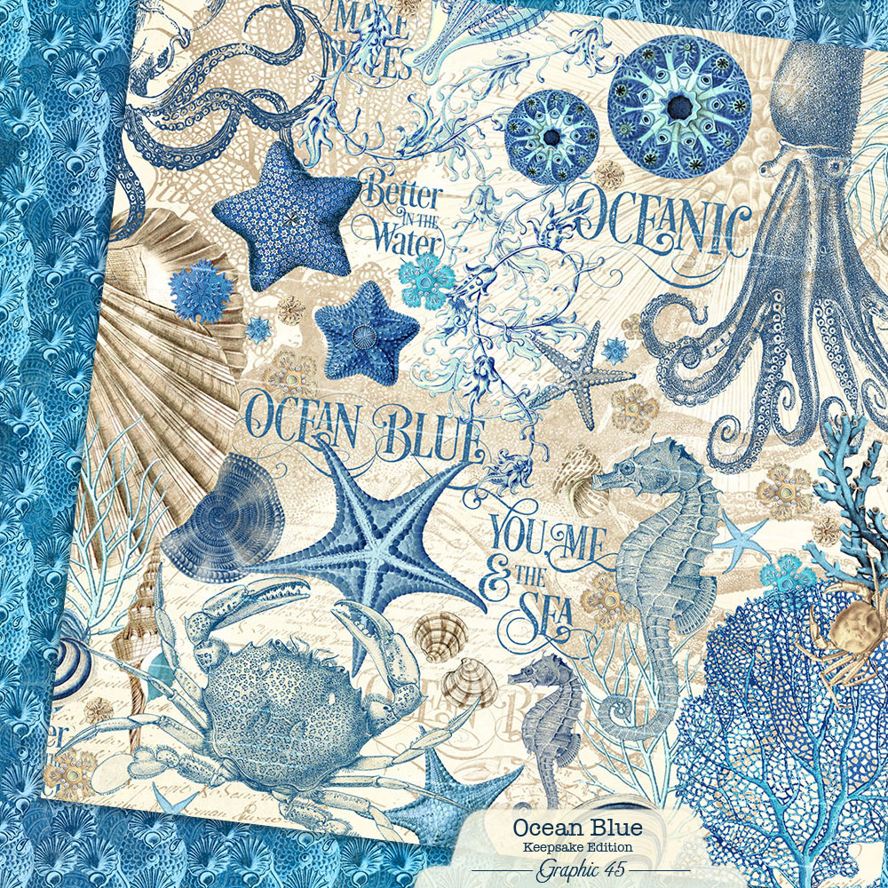 graphic-45-ocean-blue-keepsake-edition-papierset-167-teile-meer image 5