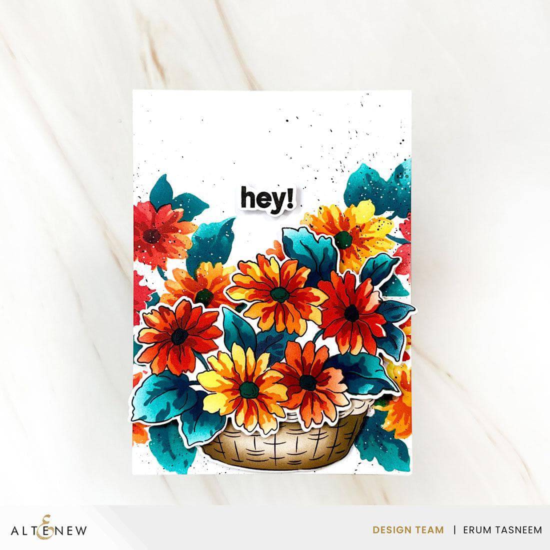 altenew-build-a-garden-radiant-blossoms-stempelset-4x6-margeriten image 2