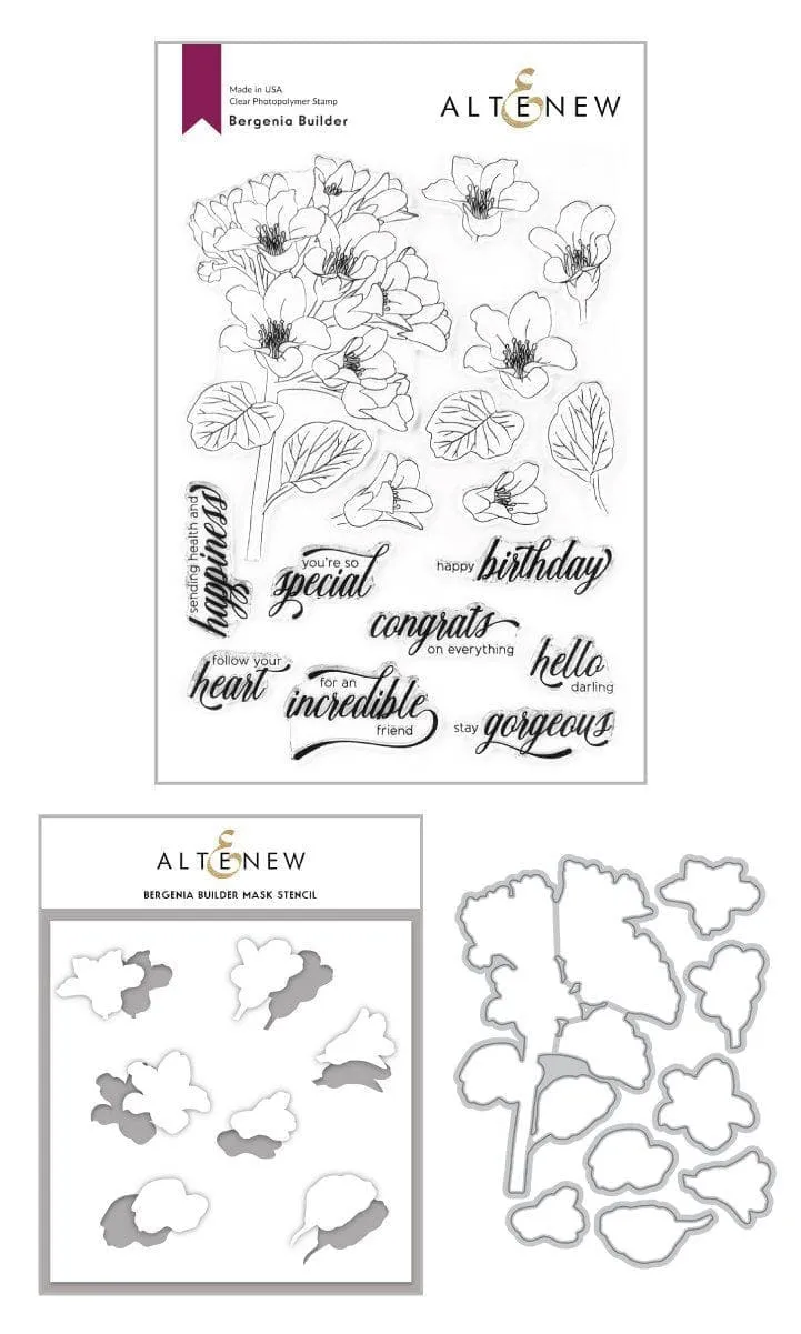 altenew-bergenia-builder-schablonen-blumen-set image 1
