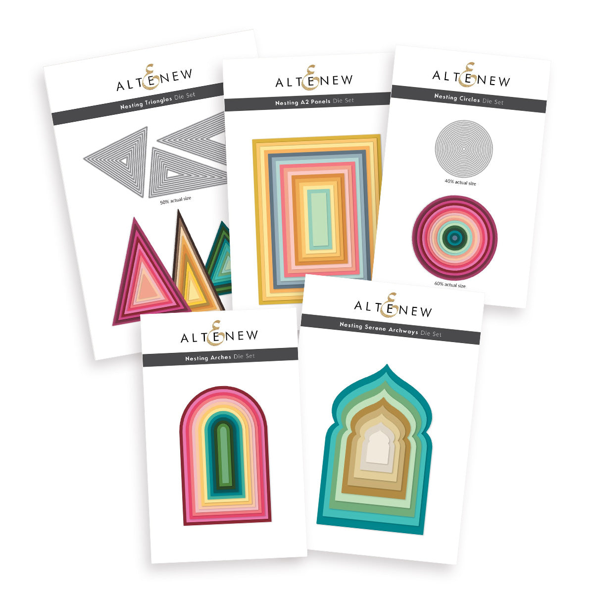 altenew-dies-frame-form-nesting-stanzset-5er-geometrisch image 1