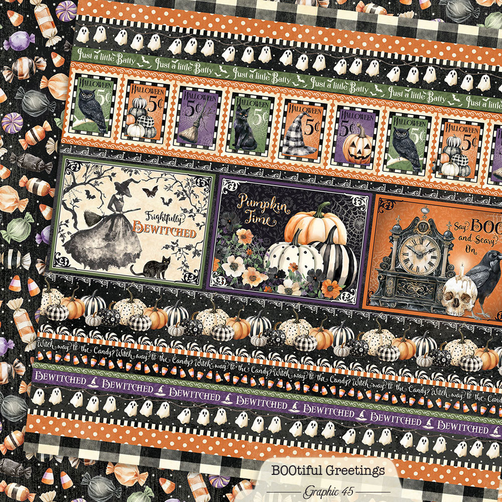 graphic-45-bootiful-greetings-8x8-papier-24-blatt-halloween image 7