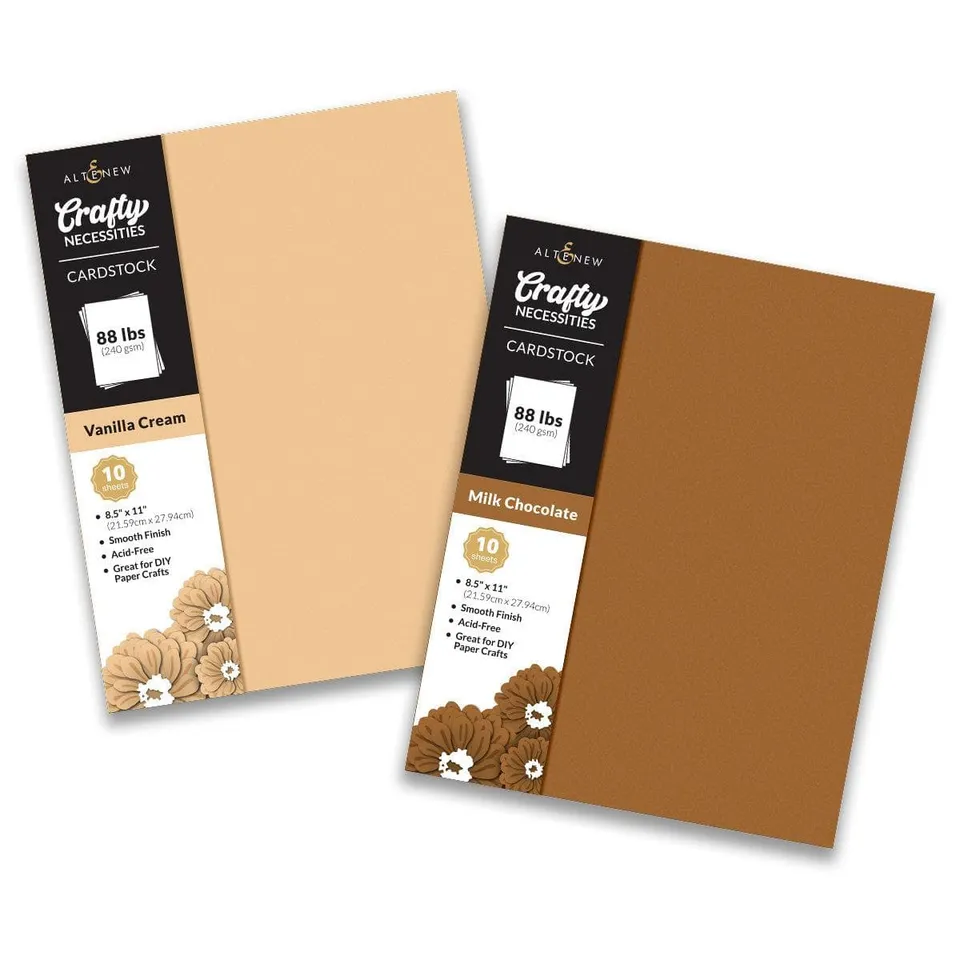 altenew-delectable-delights-cardstock-bundle-beige-braun-20-blatt image 1