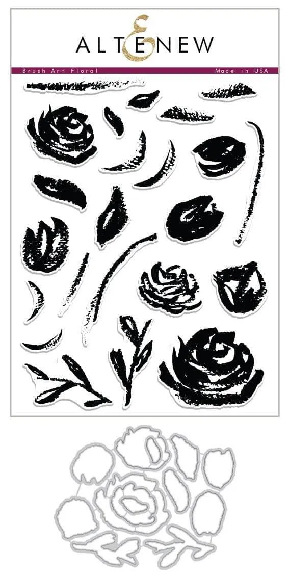 altenew-brush-art-floral-stempelset-stanzen-bundle image 1