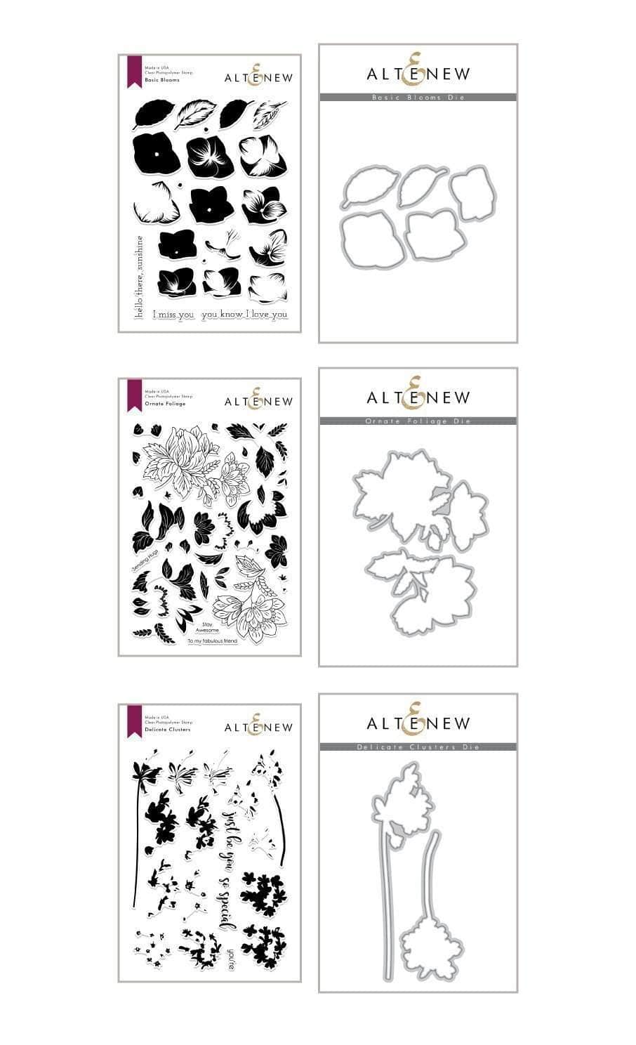 altenew-nature-trail-stamp-die-bundle-stempelset-6-teilig image 1