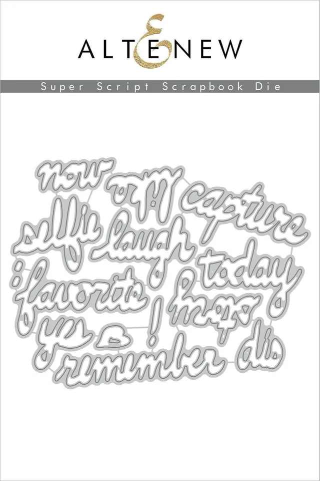 altenew-super-script-scrapbook-stanzen-set-15-tlg image 1