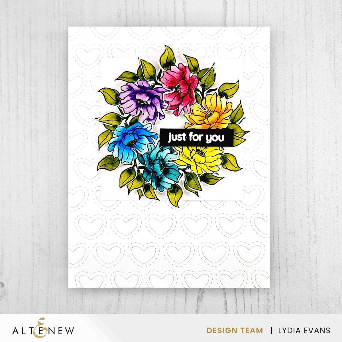 altenew-so-happy-stempelset-blume-2x3-floral image 2