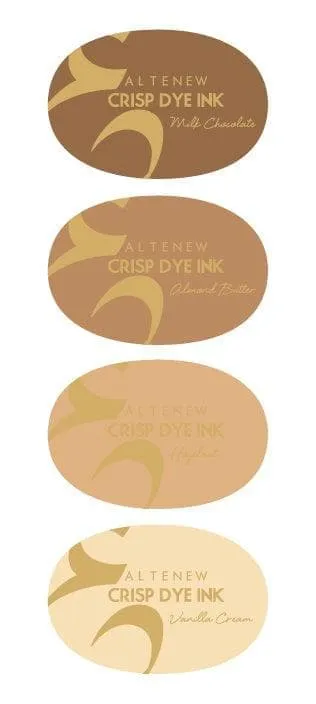 altenew-delectable-delights-crisp-dye-ink-stempelkissen-4er-braun image 1