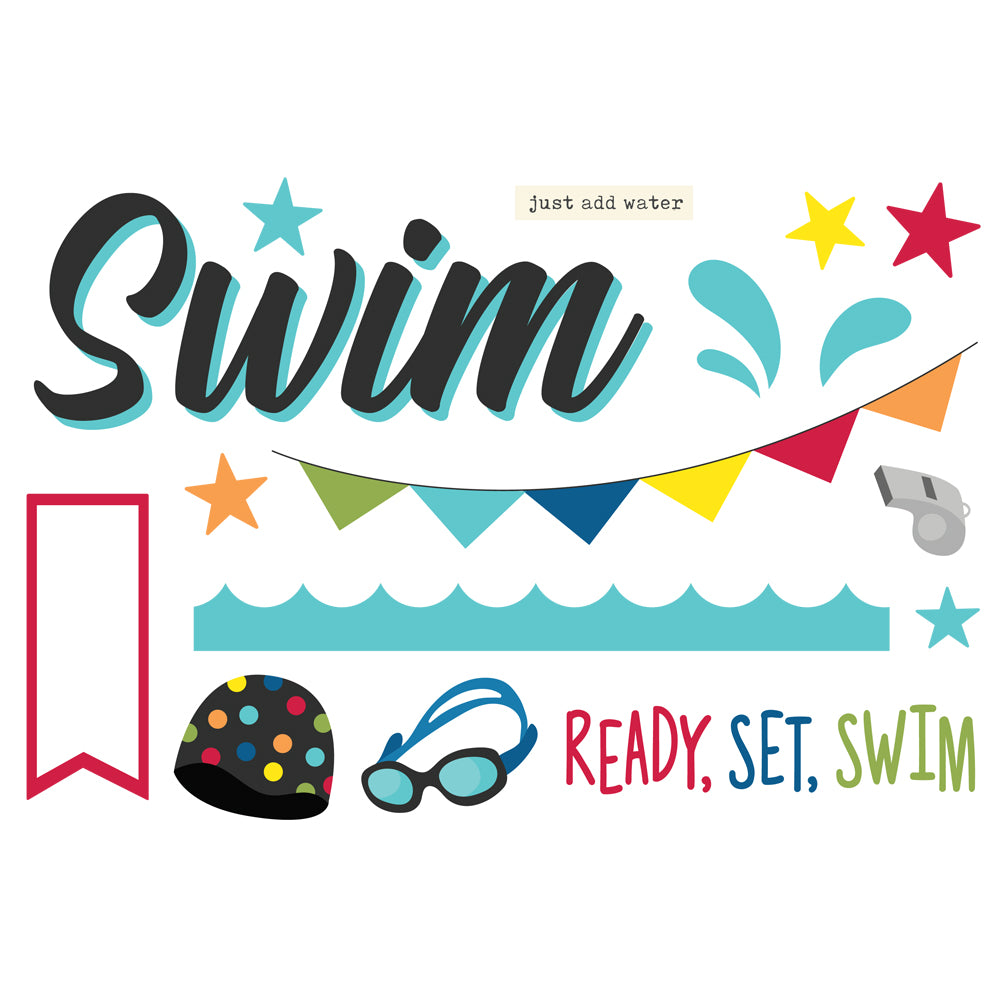 simple-stories-simple-pages-page-pieces-swim-16-teile image 2
