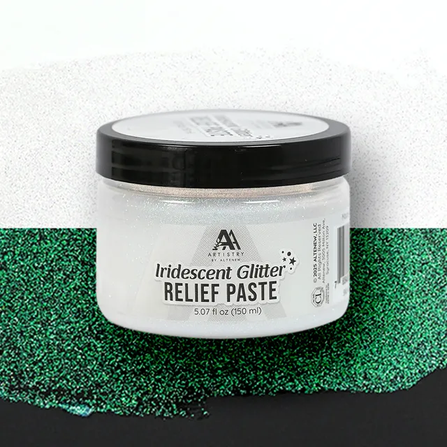 altenew-iridescent-glitter-relief-paste-strukturpaste-glitzer image 1