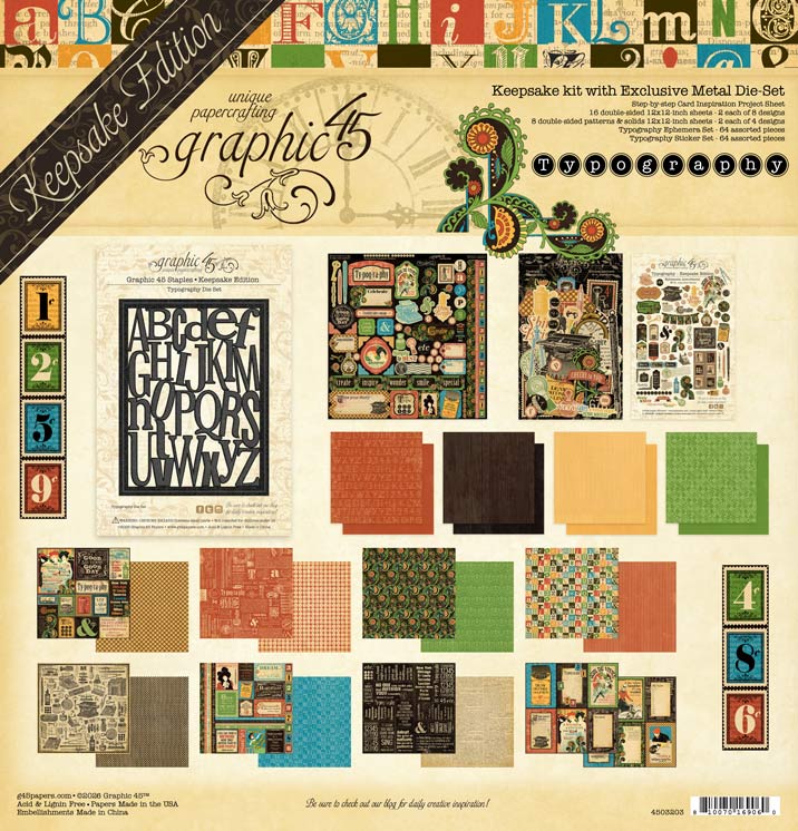 graphic-45-typography-keepsake-kit-165-tlg-mit-stanzformen image 1