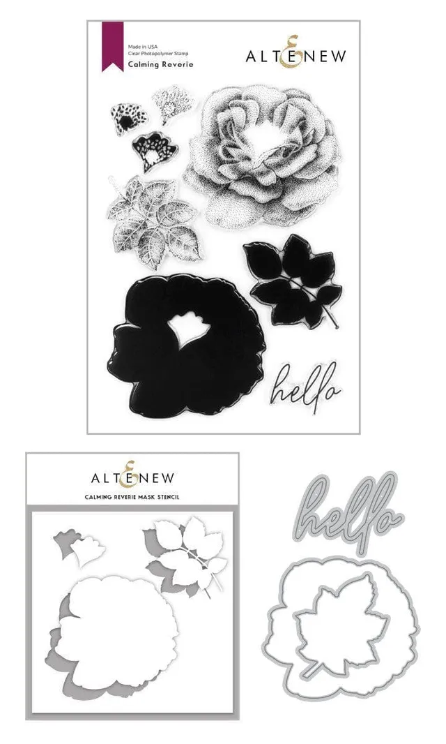 altenew-calming-reverie-mask-stencil-blumen-6x8 image 1