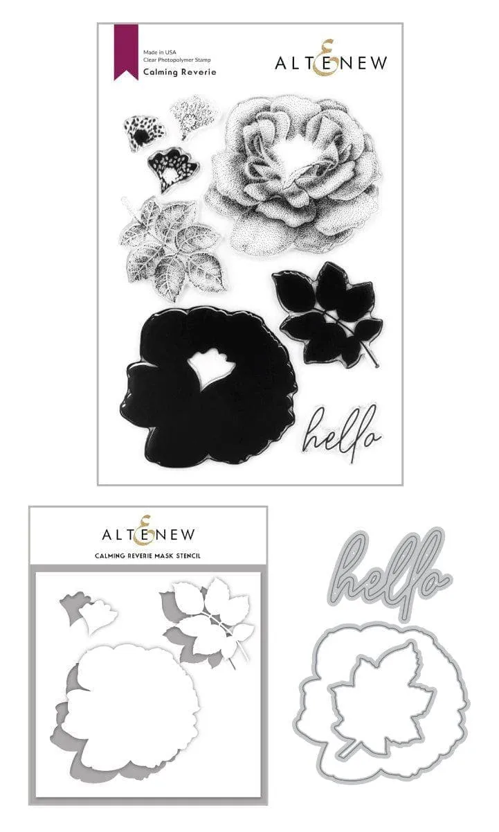 altenew-calming-reverie-mask-stencil-blumen-6x8 image 1