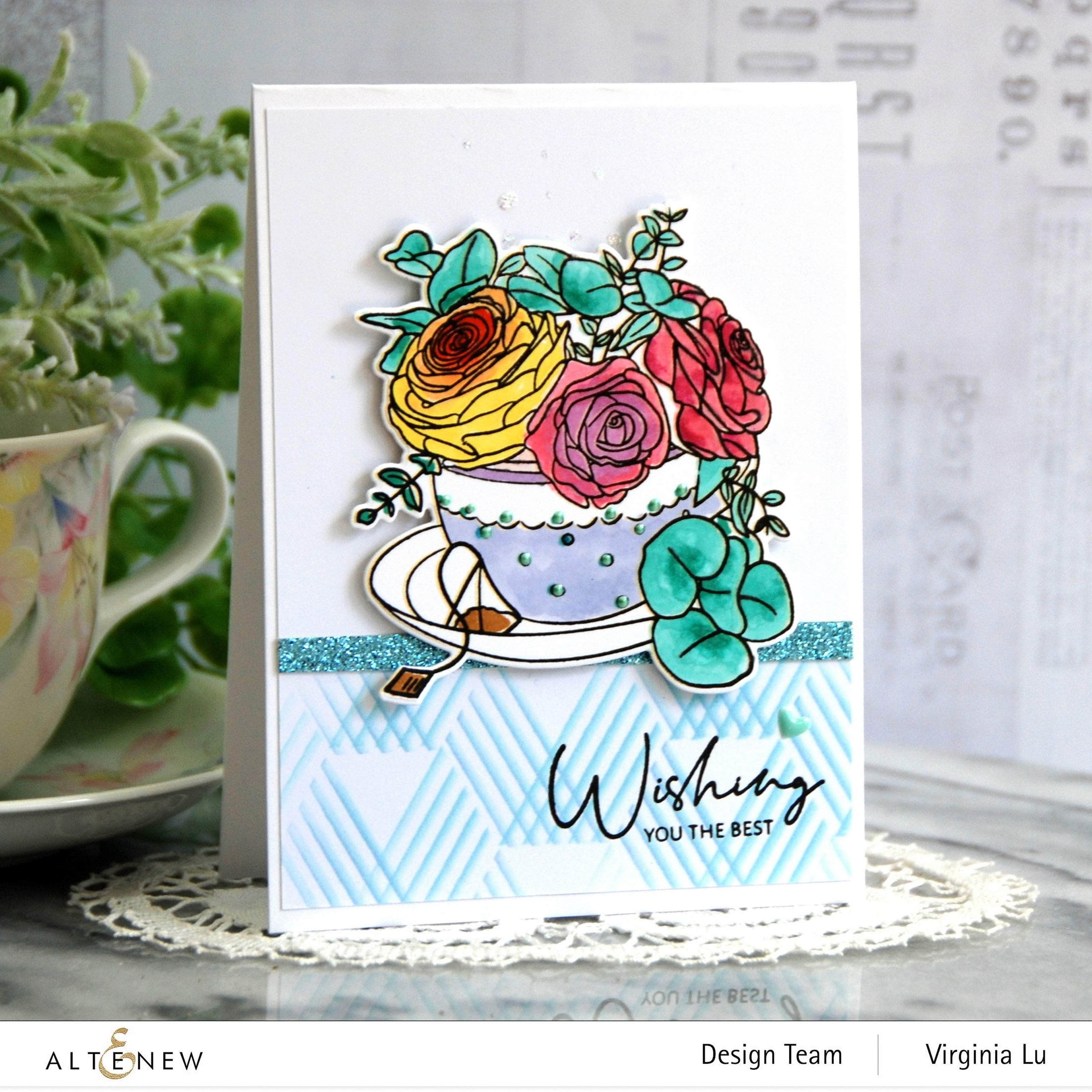 altenew-rose-tea-stanzformen-set-rosen-4-teilig image 2