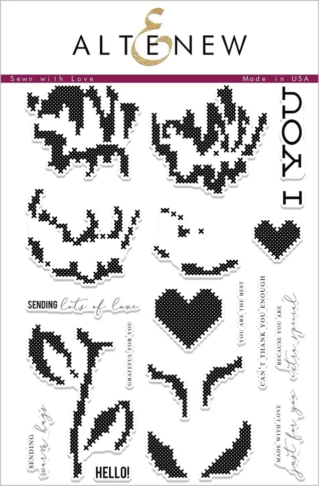 altenew-sewn-with-love-stempelset-6x8-blumen-n-hen-layering image 1