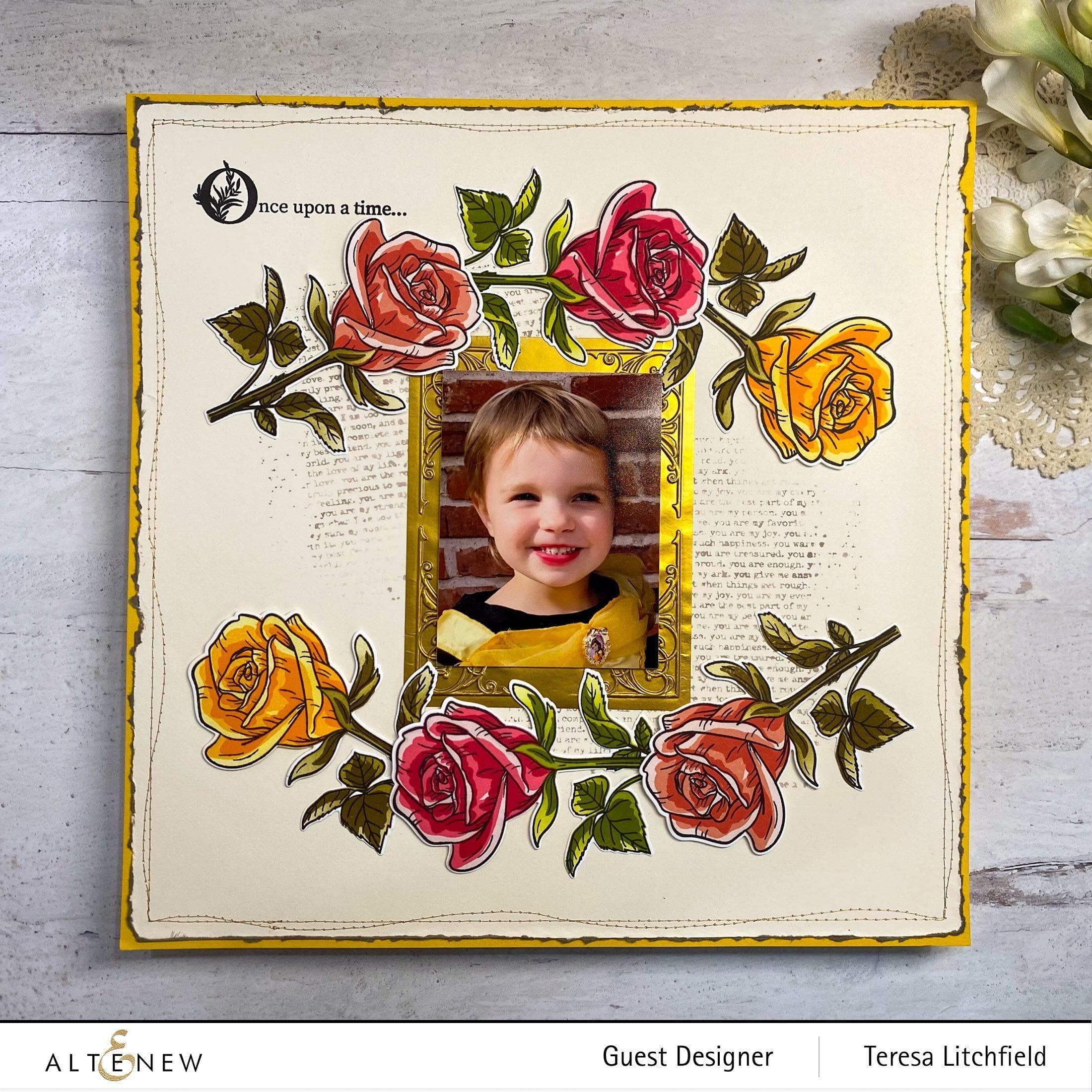 altenew-fairy-tale-rose-coloring-schablone-rosenmotiv image 8