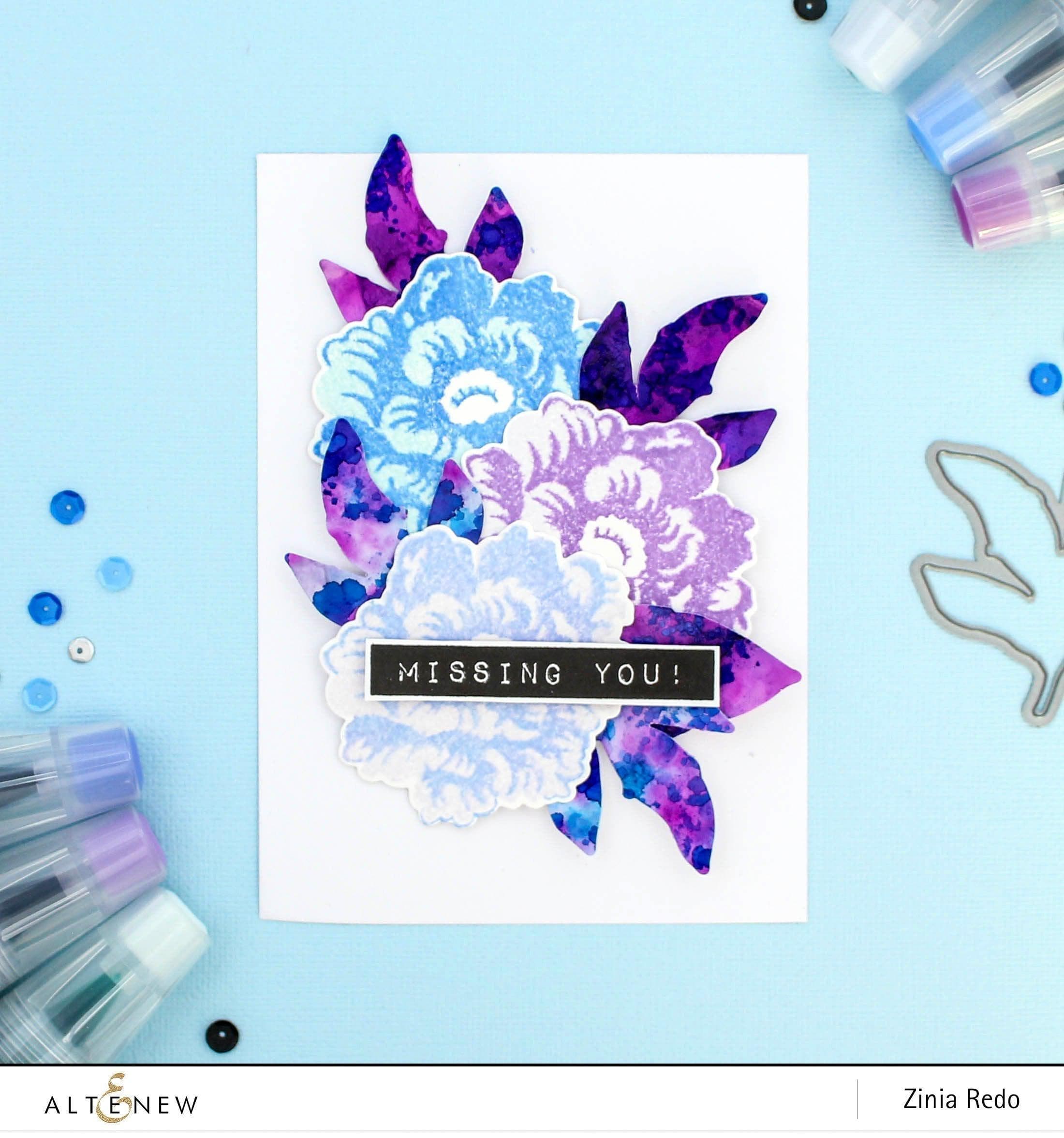 altenew-ethereal-beauty-stempel-stanzen-bundle-blumen image 2