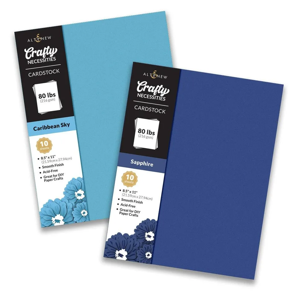 altenew-glacier-caves-cardstock-bundle-blau-20-blatt image 1